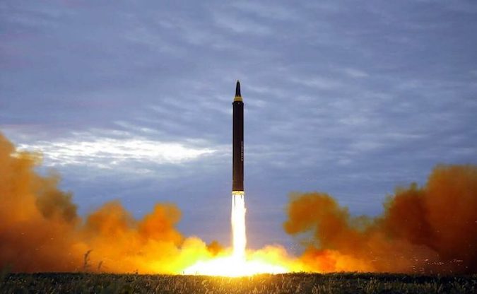 Image: North Korea Test-Fires New 'Long-Range Cruise Missile': KCNA