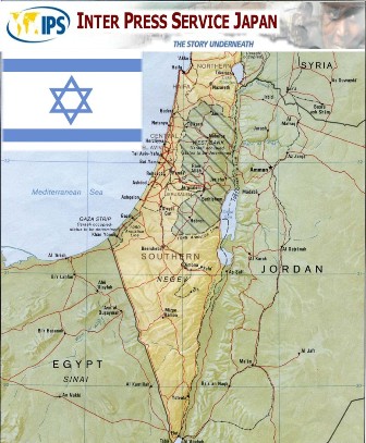 Map of Israel