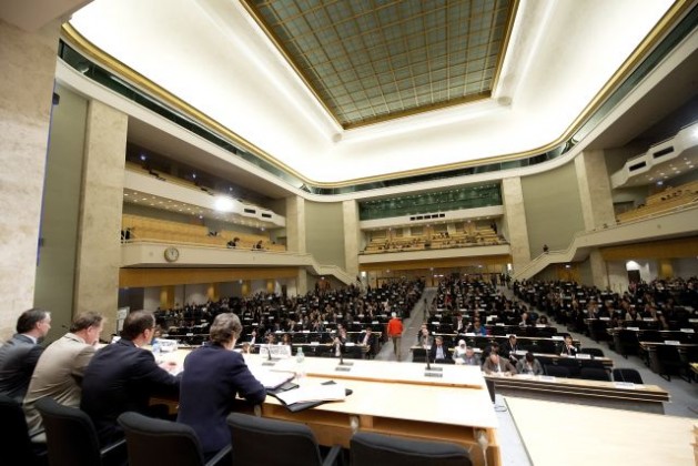 Photo: The Preparatory Committee (PrepCom) for the 2015 Review Conference of the Parties to the Treaty on the Non-Proliferation of Nuclear Weapons (NPT) holds its second session at the United Nations Office in Geneva. Credit: UN Photo/Jean-Marc Ferré