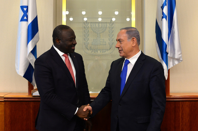 Photo: Prime Minister Benjamin Netanyahu Meets with CTBTO Executive Secretary Dr. Lassina Zerbo on June 20, 2016. Credit: Kobi Gideon, Government Press Office (GPO).