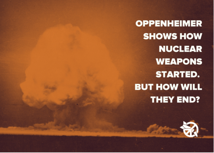 Analysts say the film Oppenheimer would have benefitted from showing the impact on those the bombs were unleashed upon. Credit: The International Campaign to Abolish Nuclear Weapons (ICAN)