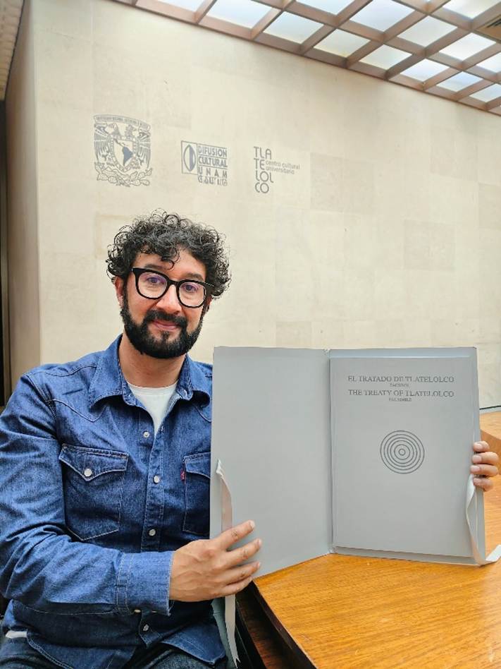 Photo: Roberto Barajas Chávez, Visual Arts Coordinator at CCUT. Author: Guillermo Ayala Alanis.