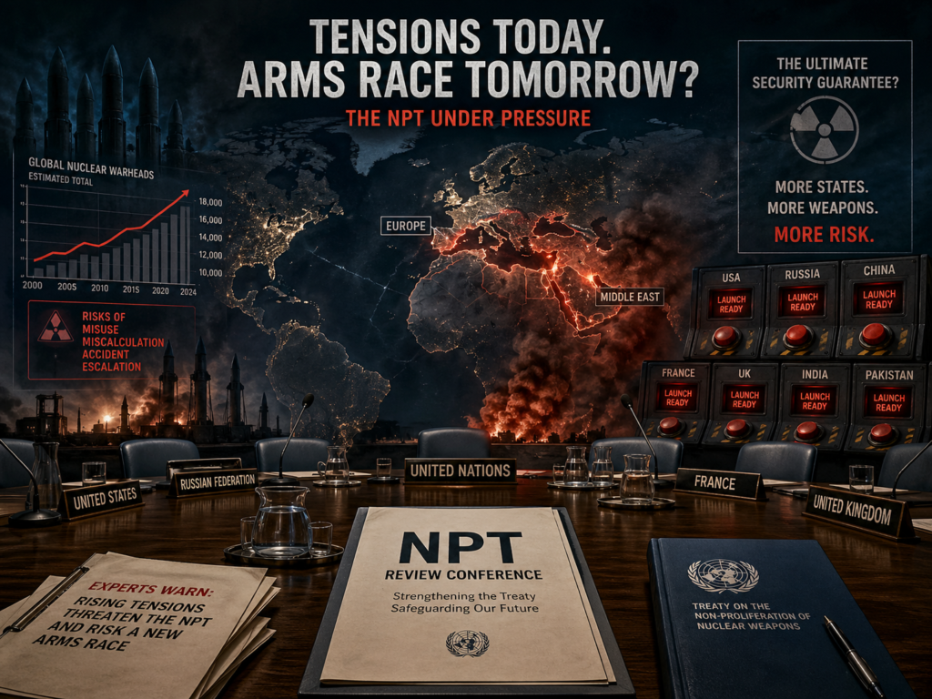 NPT under pressure. Credit: INPS Japan
