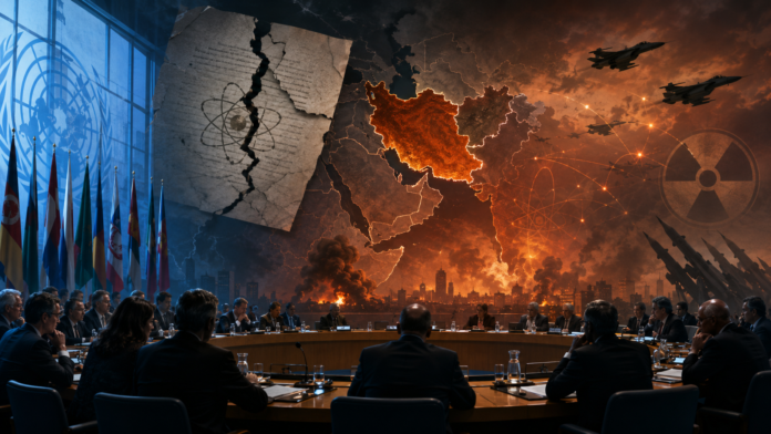 Delegates gather at the United Nations as war and diplomacy collide over Iran, underscoring fears that military action may deepen—rather than deter—the global nuclear crisis. Credit: IPS Japan.