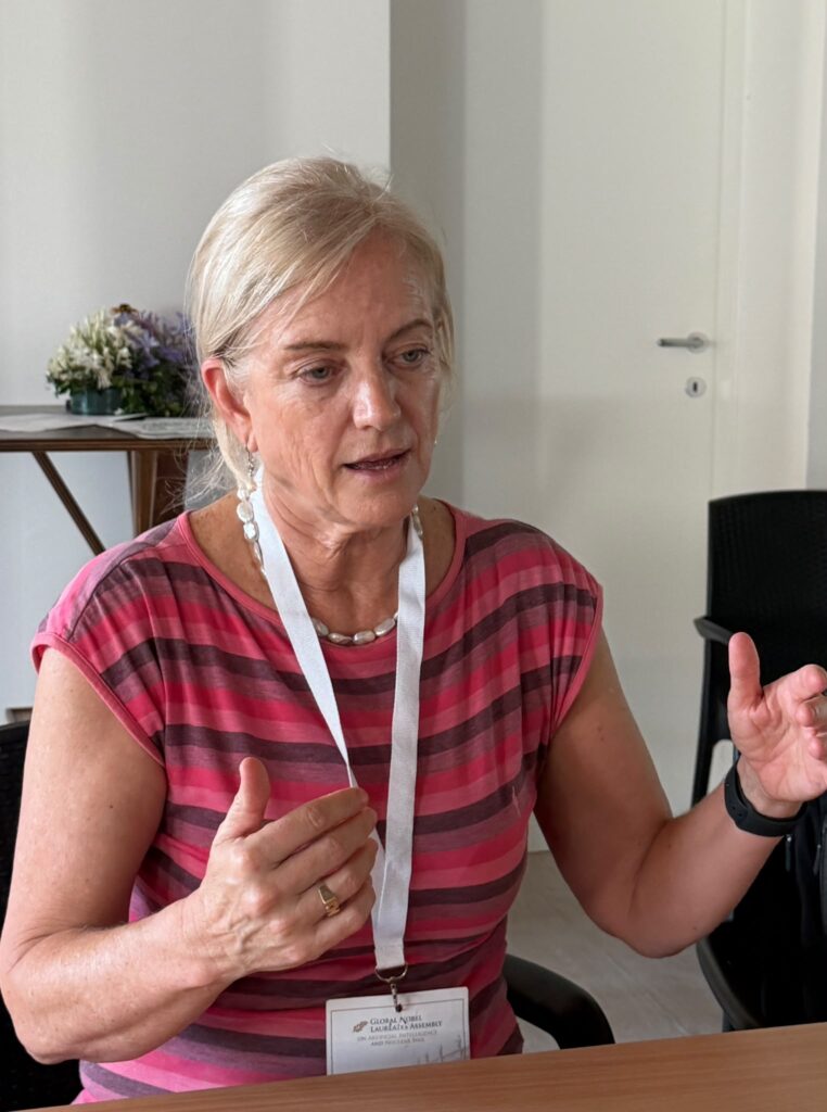 Karen Hallberg, Argentine physicist and president of the Pugwash Conferences on Science and World Affairs. Credit: Katsuhiro Asagiri/INPS Japan