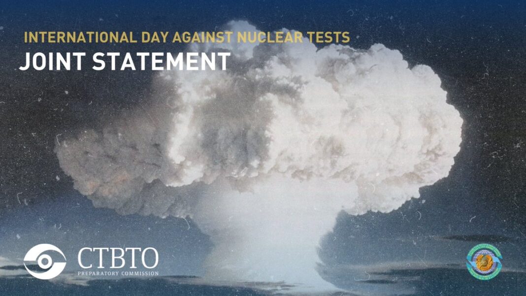 International Day against Nuclear Tests Joint Statement