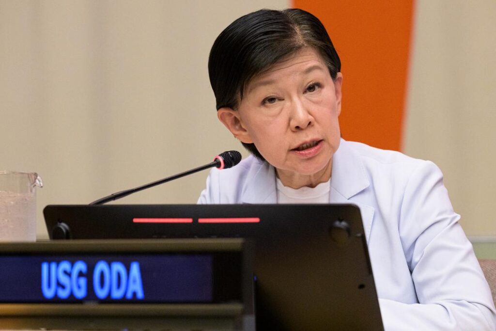 Izumi Nakamitsu, Under-Secretary-General and High Representative for Disarmament Affairs. Credit: Gov of Kazakhstan