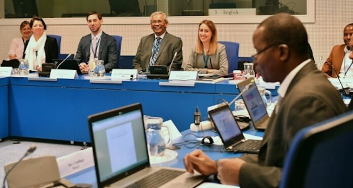 iaea-pilot-school-african-countries-1 Photo: The IAEA’s first School on Drafting Nuclear Security Regulations for African Countries was held at the IAEA’s headquarters in Vienna. Credit: D. Calma/IAEA