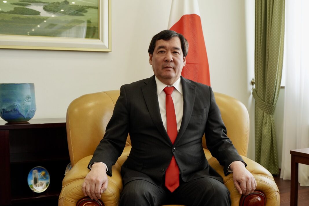 Japan’s Ambassador to Kazakhstan Yasumasa Iijima. Photo credit: Fatima Kemelova/ The Astana Times