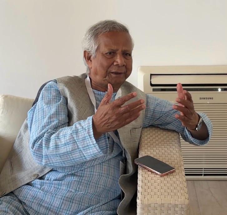 Muhammad Yunus, Nobel Peace Prize laureate and Chief Advisor to Bangladesh. Credit: Katsuhiro Asagiri/INPS Japan